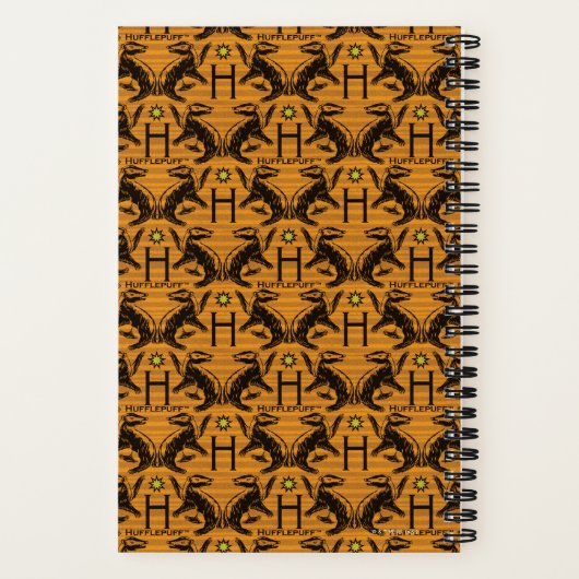 Clase HOGWARTS™ School HUFFLEPUFF™ ノートブック (裏面)