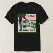 Clash u2013のHits Back Album Tシャツ (デザイン正面)