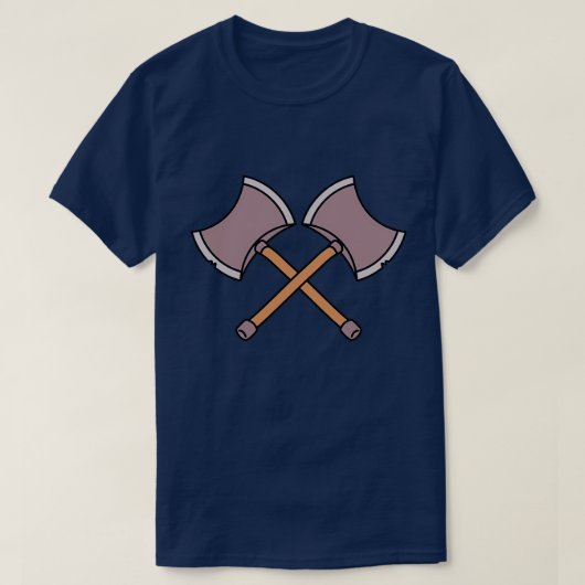 ClashOfClans Valkyries軸 Tシャツ (デザイン正面)