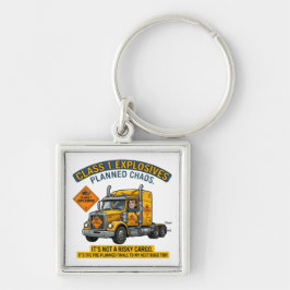 Class 1 Explosives Trucker Gift | Funny ADR Hazard キーホルダー