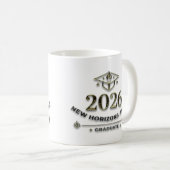 Class 2026 Gold Shield Graduation Mug / Taza 2026 コーヒーマグカップ (正面右)