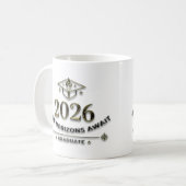 Class 2026 Gold Shield Graduation Mug / Taza 2026 コーヒーマグカップ (正面左)