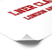 Class A4 Mallard - World Fastest Steam Locomotive フォトプリント (角)