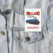 Class A4 Mallard - World Fastest Steam Locomotive 缶バッジ (インサイチュ)