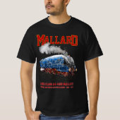 Class A4 Mallard - World Fastest Steam Locomotive Tシャツ (正面)