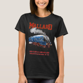 Class A4 Mallard - World Fastest Steam Locomotive Tシャツ