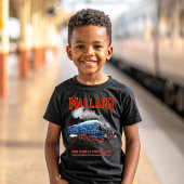 Class A4 Mallard - World Fastest Steam Locomotive Tシャツ