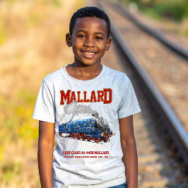 Class A4 Mallard - World Fastest Steam Locomotive Tシャツ