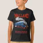 Class A4 Mallard - World Fastest Steam Locomotive Tシャツ (正面)