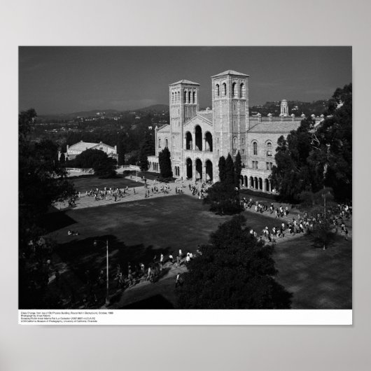 Class Change, from top of Old Physics Building ポスター (正面)