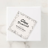 Class Dismissed School Teacher Retirement Party フェイバータグ (インサイチュ)