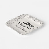 Class Dismissed School Teacher Retirement Party ペーパープレート (傾斜あり)