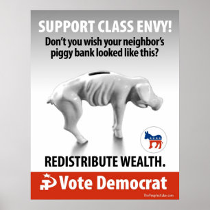 Class Envy - Piggy Bank：抗議ポスター ポスター
