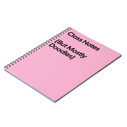 Class Notes Doodles Notebook ノートブック (左側)