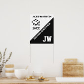 CLASS OF （任意の年）カスタム文字&カラーポスター ポスター (キッチン)