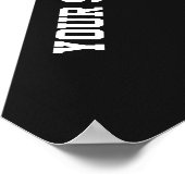 CLASS OF （任意の年）カスタム文字&カラーポスター ポスター (角)