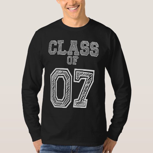 Class of 07  for Class of 2007 Reunion Tシャツ (正面)