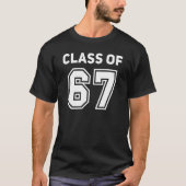 Class Of 1967 College Highschool Reunion Class Of  Tシャツ (正面)