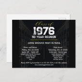 Class of 1976 50 Year High School Reunion 2 Events ポストカード (正面/裏面)