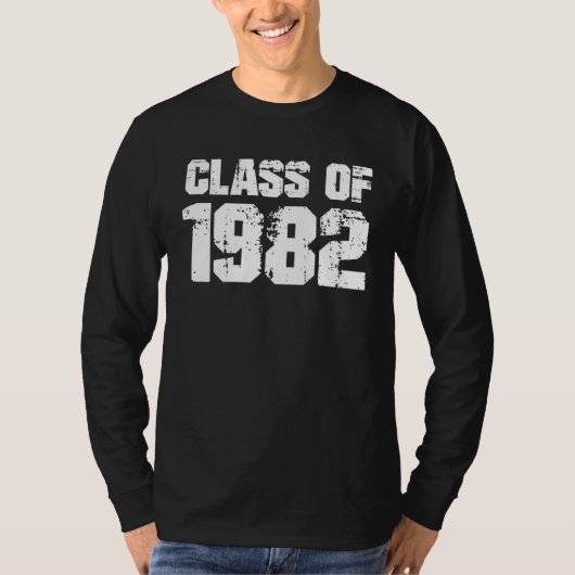 Class of 1982 High School Reunion College Graduati Tシャツ (正面)