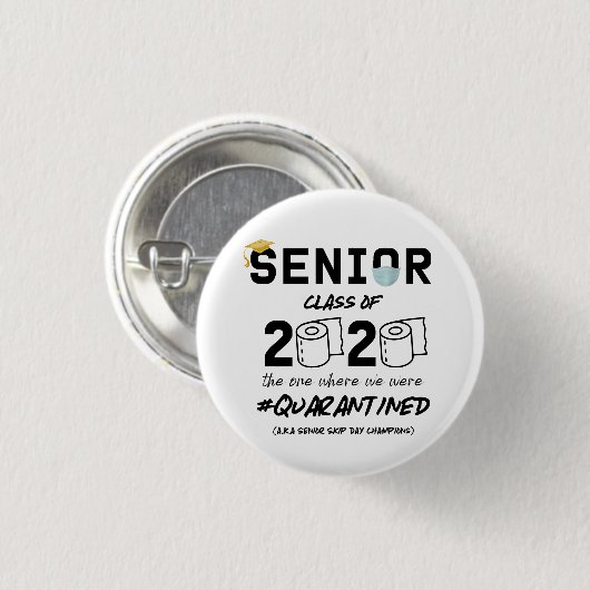 Class of 2020 Button 缶バッジ (正面&裏面)