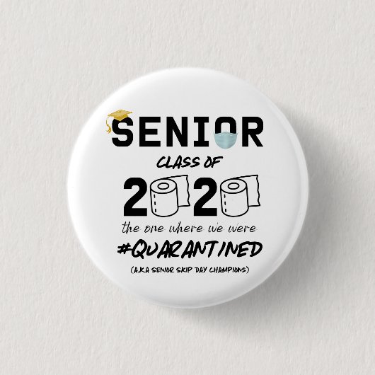 Class of 2020 Button 缶バッジ (正面)