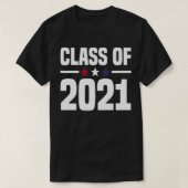 Class of 2021 College University High School Senio Tシャツ (デザイン正面)