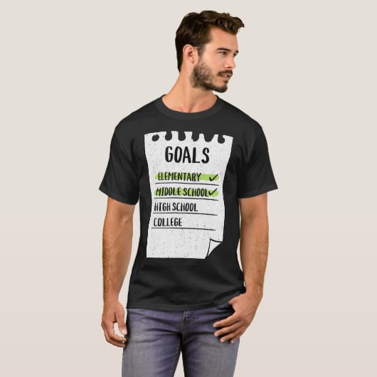 Class Of 2021 Elementary Middle School Funny Gradu Tシャツ (正面フル)