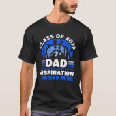 Class Of 2022 Senior Class Grad Proud Dad Tシャツ (正面)