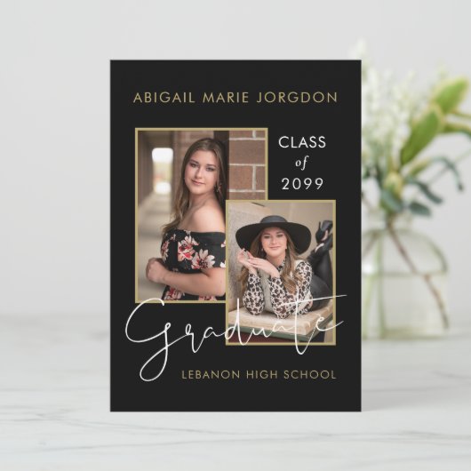 Class Of 2023 Photos Graduation Open House 案内状 (スタンド正面)