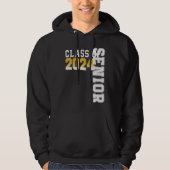 Class of 2024 Senior 24 High School Graduation パーカ (正面)