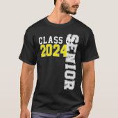 Class of 2024 Senior 24 High School Graduation Par Tシャツ (正面)
