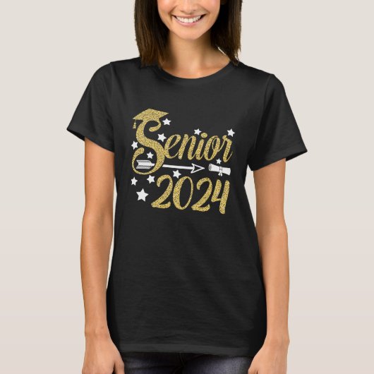 Class of 2024 Senior Class 24 Graduation Senior 20 Tシャツ (正面)