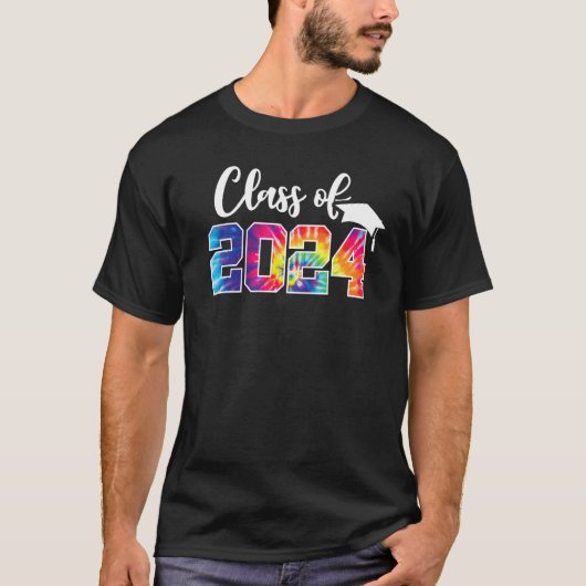 Class of 2024 Shirt High School Senior Graduation  Tシャツ (正面)