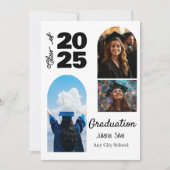 Class Of 2025, Minima Arch Photo Graduation Party 招待状 (正面)