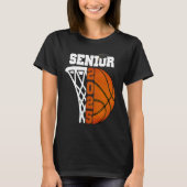 Class of 2025 Senior 25 Basketball High School Gra Tシャツ (正面)