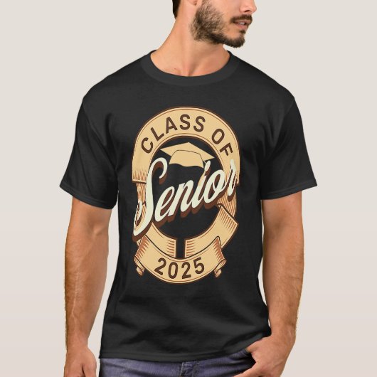Class of 2025 Senior Graduation Senior Class of 20 Tシャツ (正面)