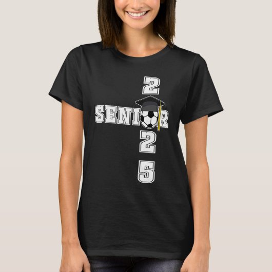 Class of 2025 Soccer Senior  Senior 2025 Soccer Tシャツ (正面)