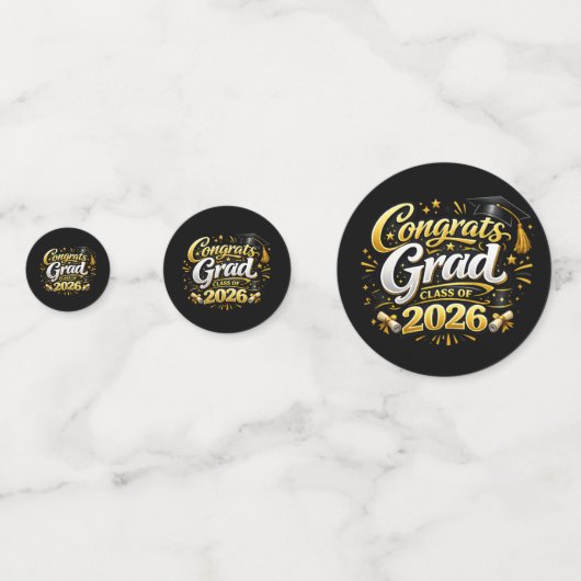 Class of 2026 コンフェッティ (正面)