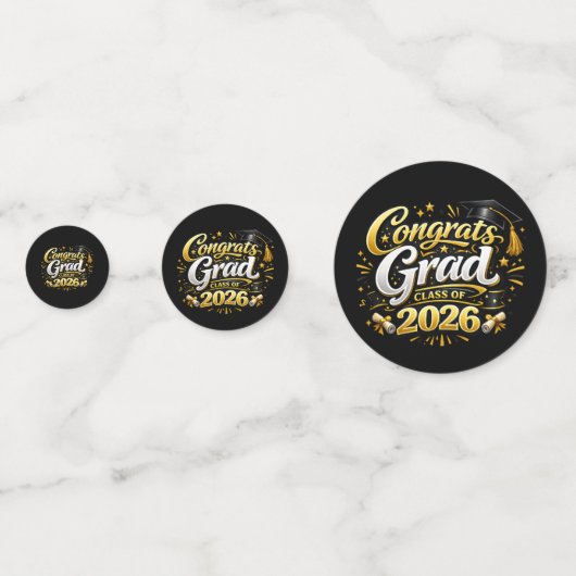 Class of 2026 コンフェッティ (裏面)