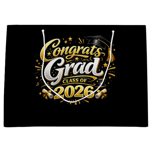 Class of 2026 ラージペーパーバッグ (正面)