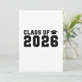 Class of 2026 招待状 (スタンド正面)