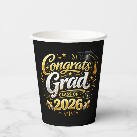 Class of 2026 紙コップ (裏面)