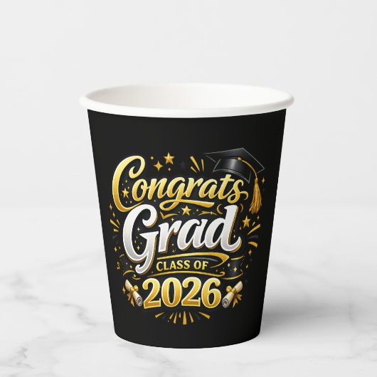 Class of 2026 紙コップ (正面)