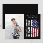 Class of 2026 250th Anniversary Graduate Photo 招待状 (正面/裏面)