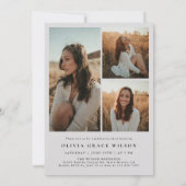 Class of 2026 Arch Photo Graduation Party 招待状 (裏面)