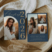 Class of 2026 Arch Photo Graduation Party 招待状