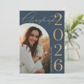 Class of 2026 Arch Photo Graduation Party 招待状 (スタンド正面)