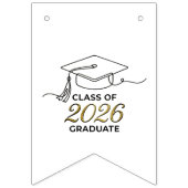 Class of 2026 / Banderines decorativos バンティングフラッグ (第2の旗)