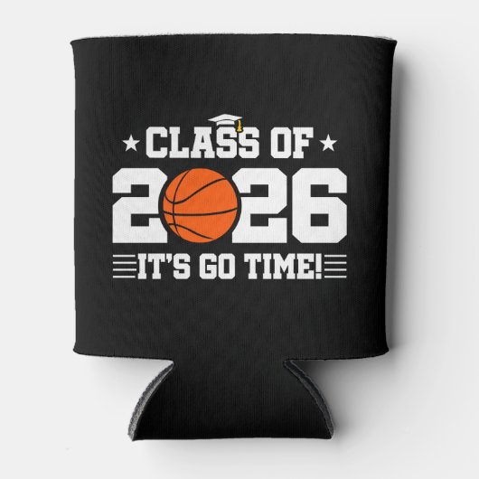 Class of 2026 Basketball Graduation It’s Go Time 缶クーラー (正面)